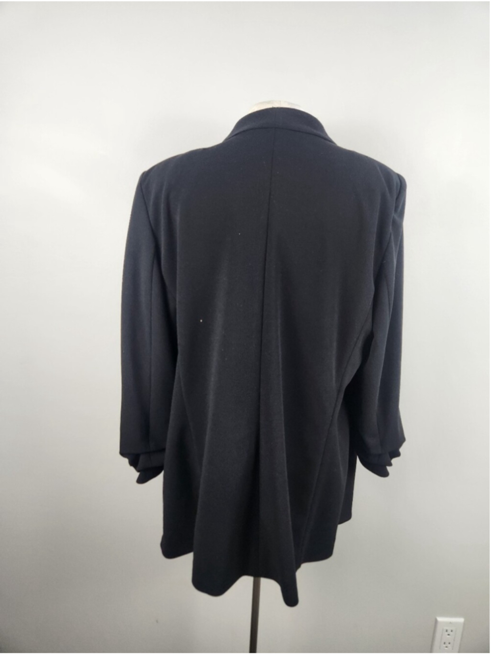 DKNY Black Blazer Workwear Professional Business Casual Corporate Academia Prep - Picture 4 of 13